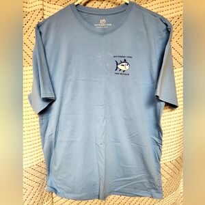 Southern Tide Light Blue Short Sleeve Tee